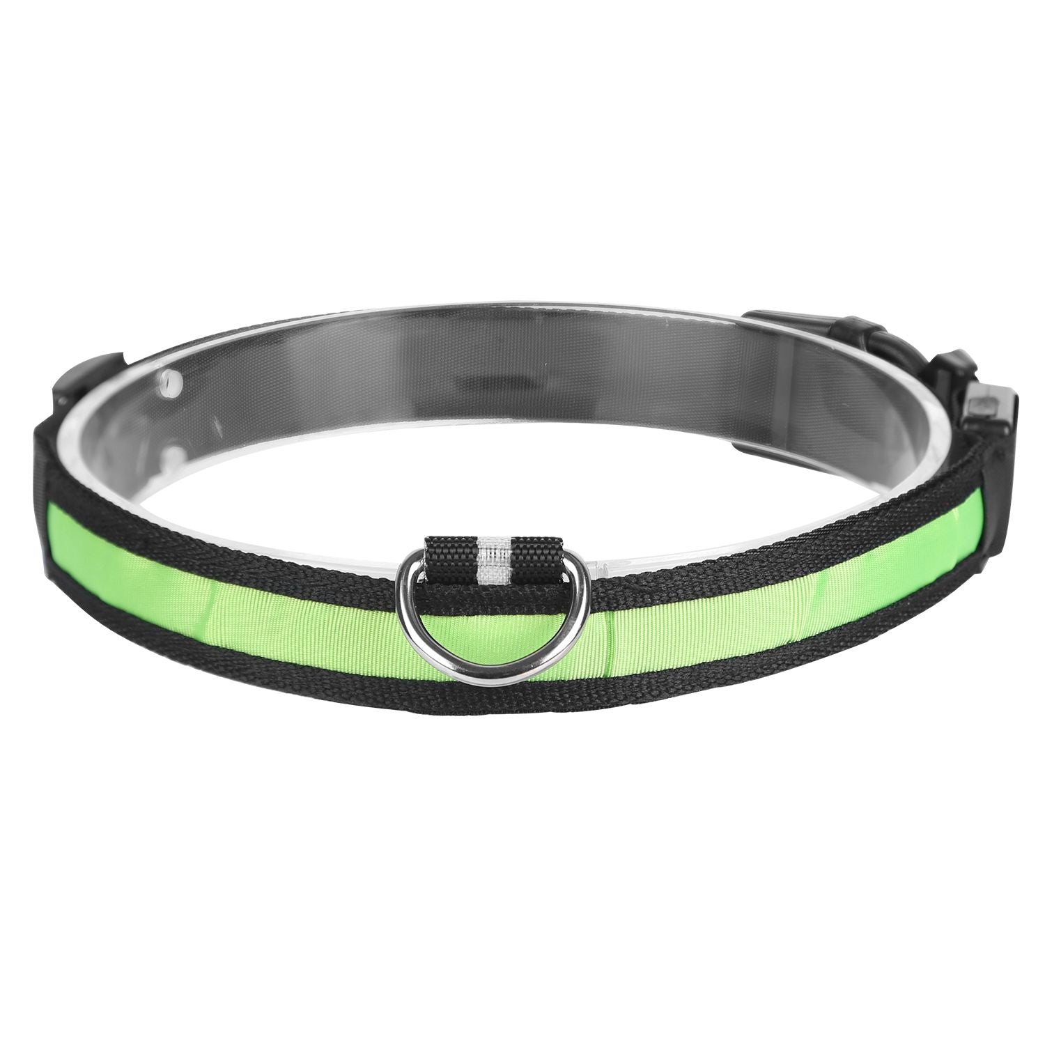 LED Dog Collar USB Rechargeable Adjustable Dog Safety Collar Night Safety Flashing Luminous Light up Collar - Apollo's Corner