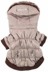 Metallic Fashion Pet Parka Coat - Apollo's Corner