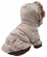 Metallic Fashion Pet Parka Coat - Apollo's Corner