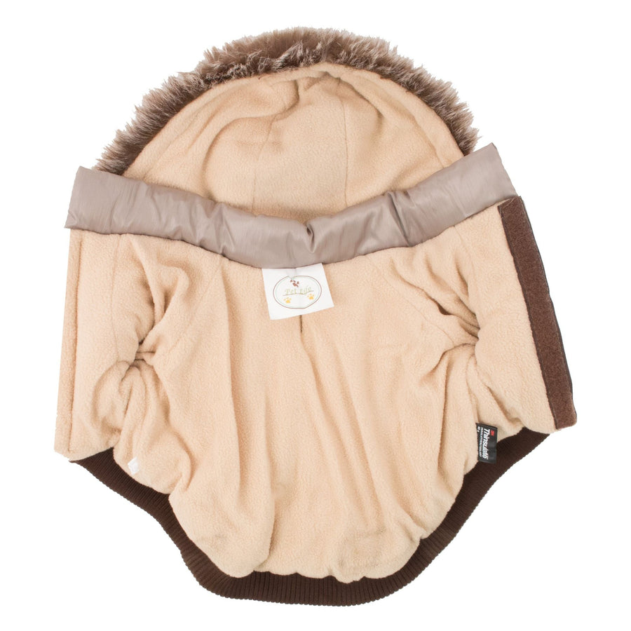 Metallic Fashion Pet Parka Coat - Apollo's Corner
