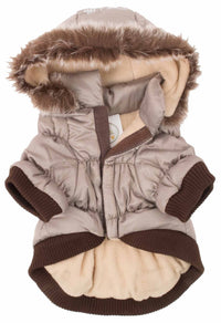 Metallic Fashion Pet Parka Coat - Apollo's Corner