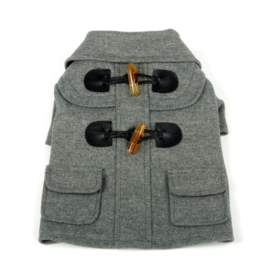 Military Static Rivited Fashion Collared Wool Pet Coat - Apollo's Corner