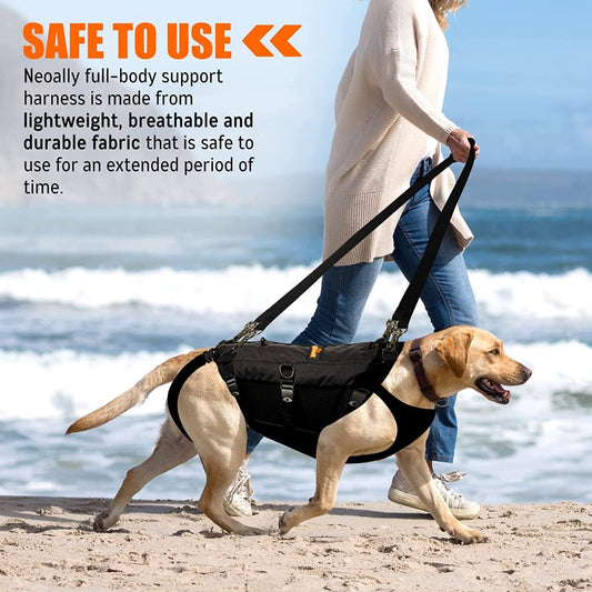 NeoAlly 5-in-1 Full-Body Dog Lift Harness — Mobility Support