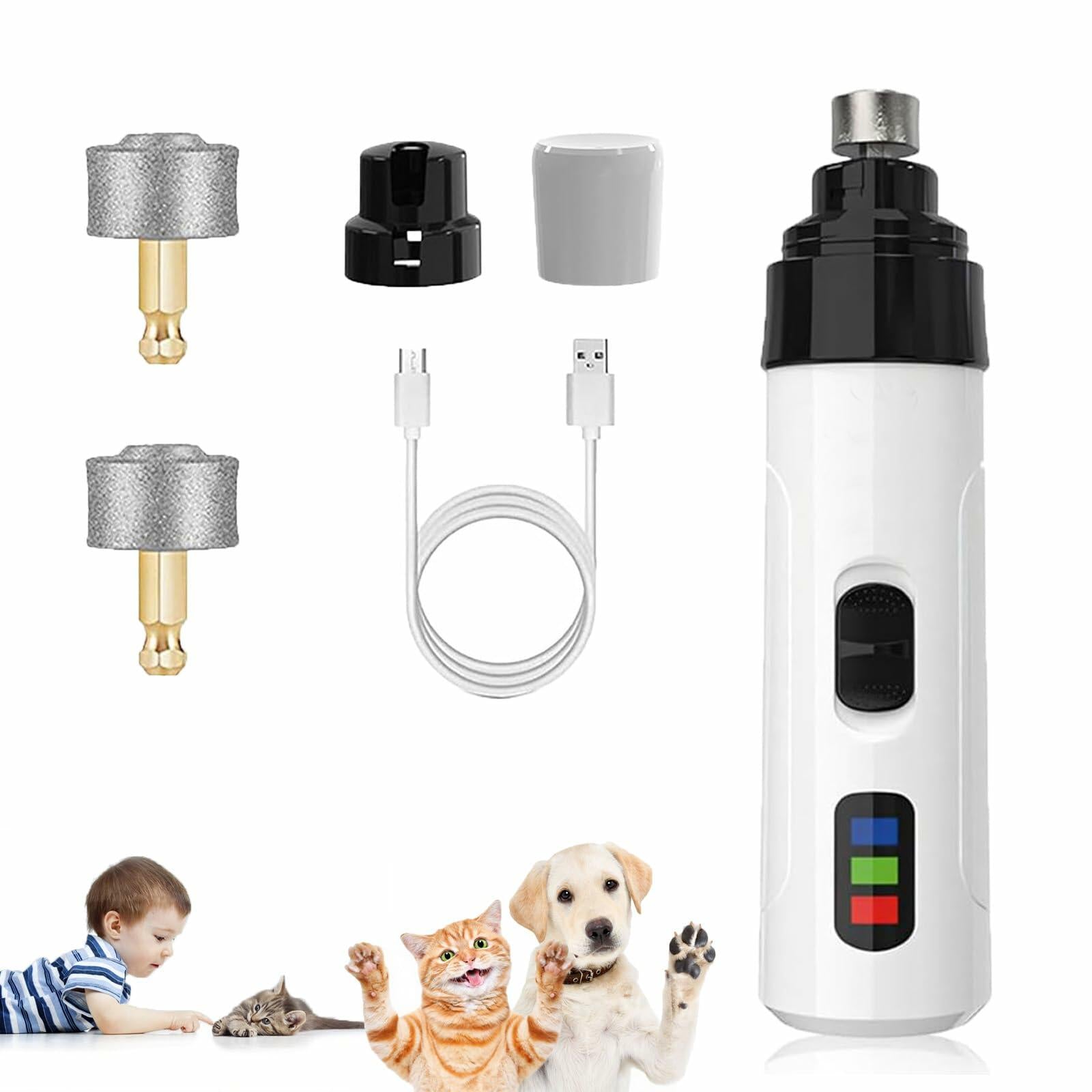 QuietPaw Rechargeable Nail Grinder