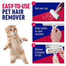 Pet Hair Remover - Reusable Cat and Dog Hair Remover for Furniture; Couch; Carpet; Car Seats and Bedding; pet grooming; Portable; Multi - Surface Lint Roller & Animal Fur Removal Tool - Apollo's Corner