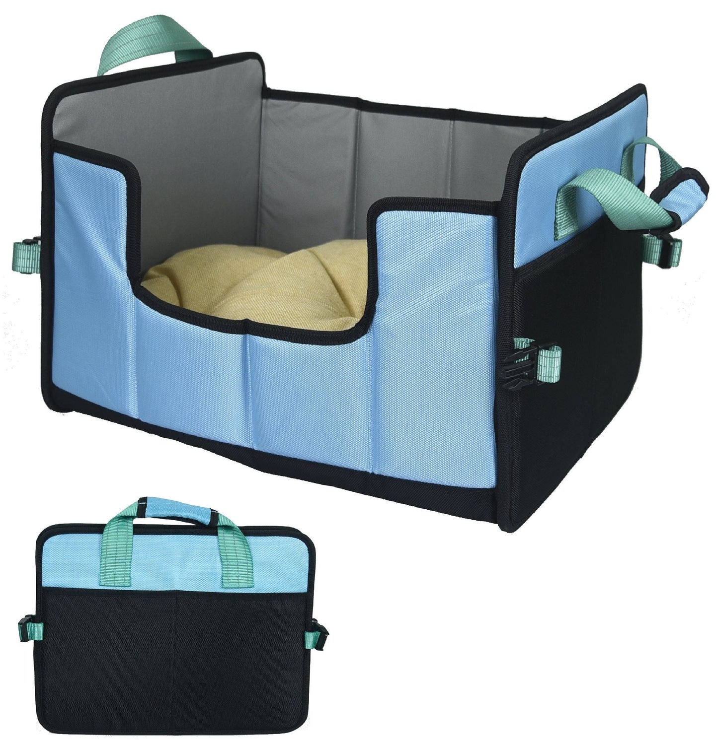 TravelNest Foldable Pet Travel Bed - Lightweight Portable Bed for Dogs and Cats