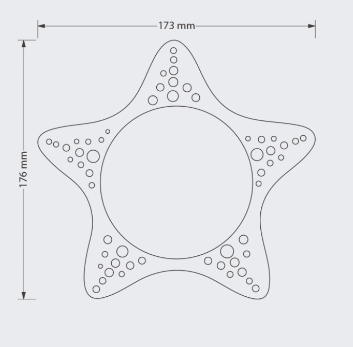 Pet supplies sea star pet suction cup licking pad pet dinner plate dog licking pad slow food bowl cat food dog food bowl - Apollo's Corner