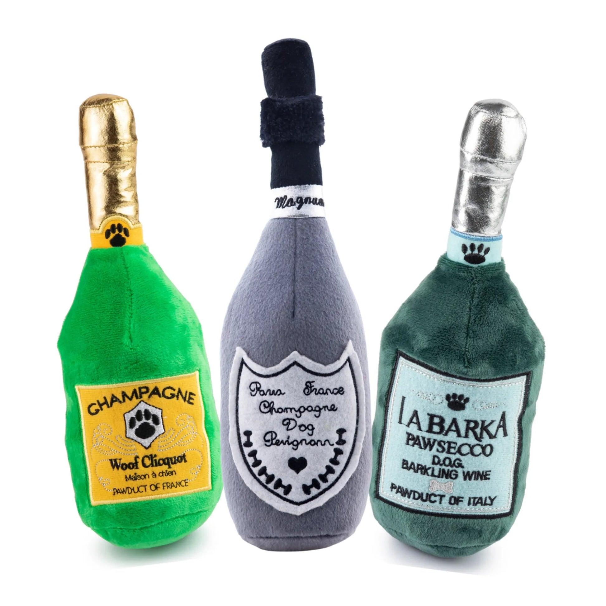 Pop The Bubbly Pawty! Squeaker Dog Toy - Apollo's Corner
