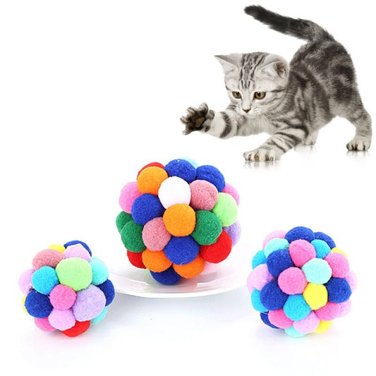 Purrfect Play Pom - Pom Balls - Apollo's Corner
