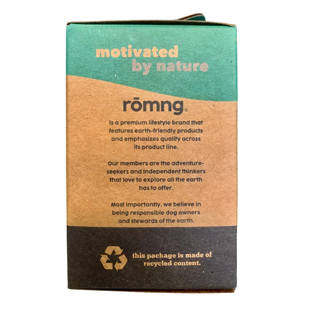 rōmng compostable and bio-based poop bags trial pack