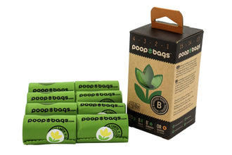 The Original Poop Bags Orange Scented USDA Biobased Rolls - Apollo's Corner