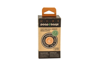 The Original Poop Bags Orange Scented USDA Biobased Rolls - Apollo's Corner