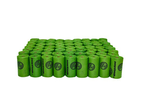The Original Poop Bags Orange Scented USDA Biobased Rolls - Apollo's Corner