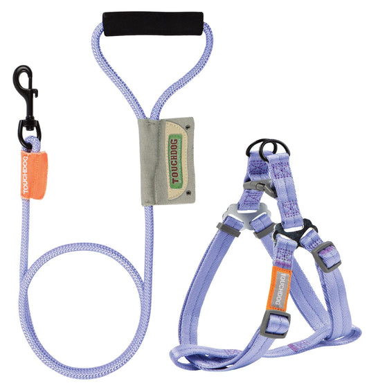 Touchdog 'Macaron' 2 - in - 1 Durable Nylon Dog Harness and Leash - Apollo's Corner