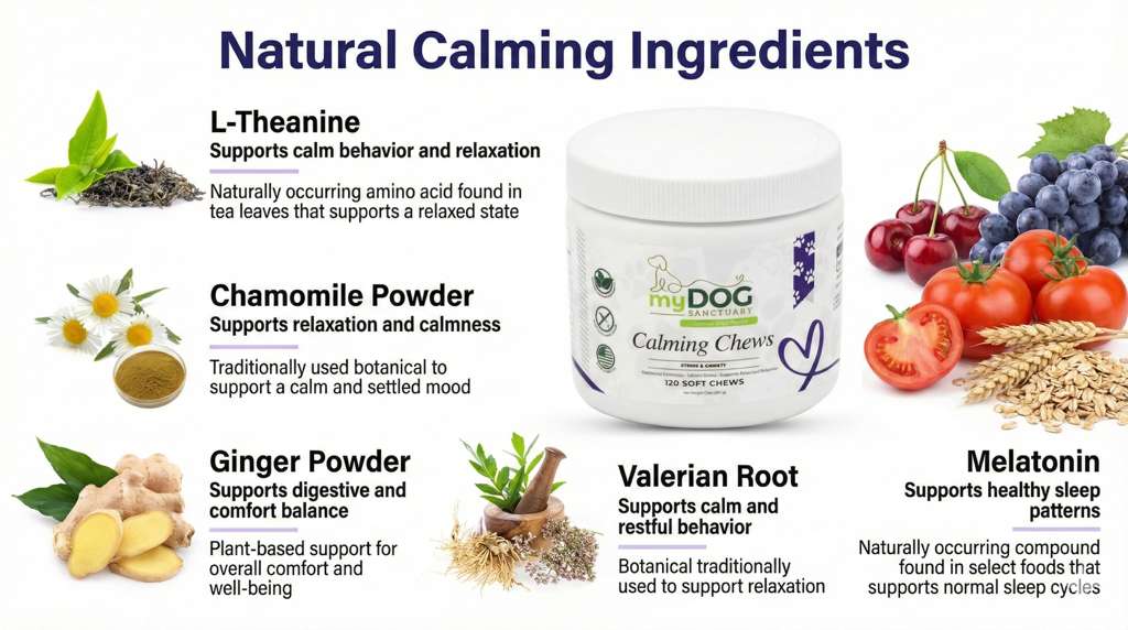 Tranquil Haven Calming Chews — Storm, Travel & Separation Support (120 ct)