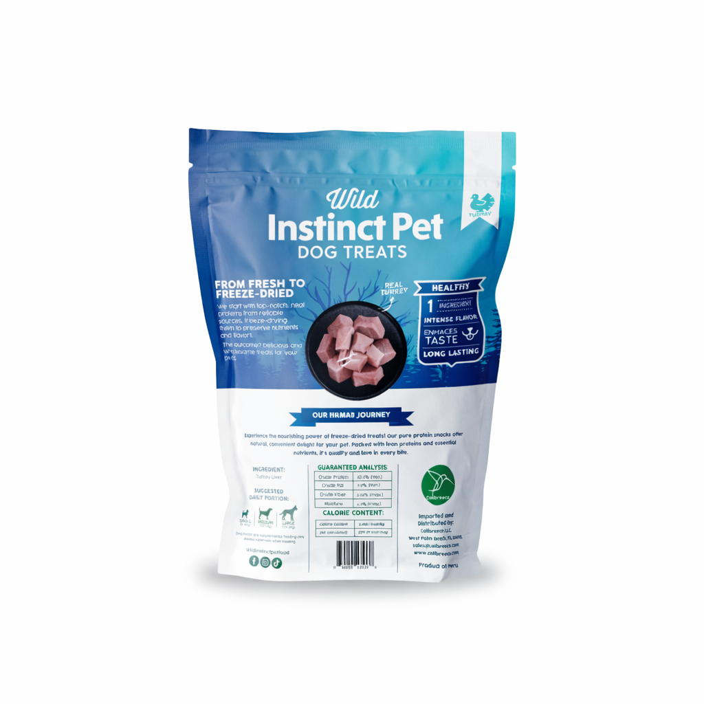 Freeze-Dried Turkey Liver Dog Treats: Single-Ingredient, Human-Grade